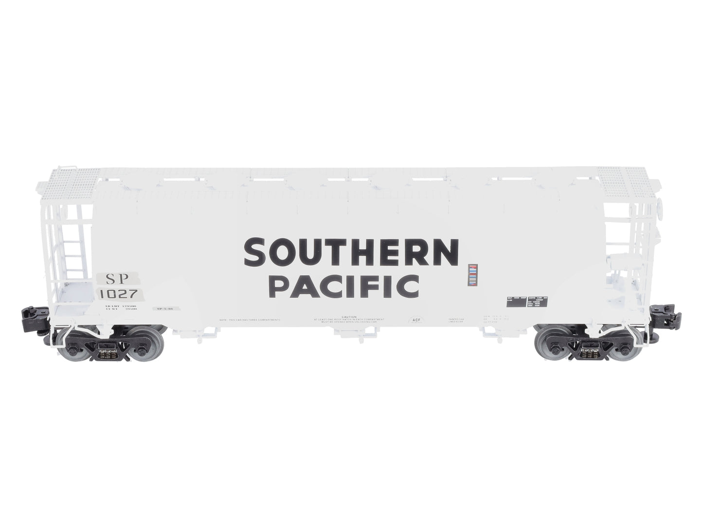 Lionel 6-84927 O Southern Pacific Cylindrical Hopper #1027