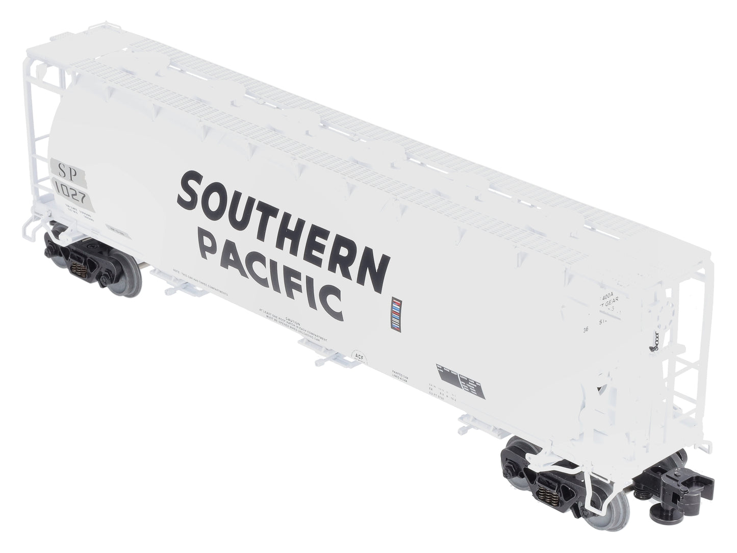 Lionel 6-84927 O Southern Pacific Cylindrical Hopper #1027