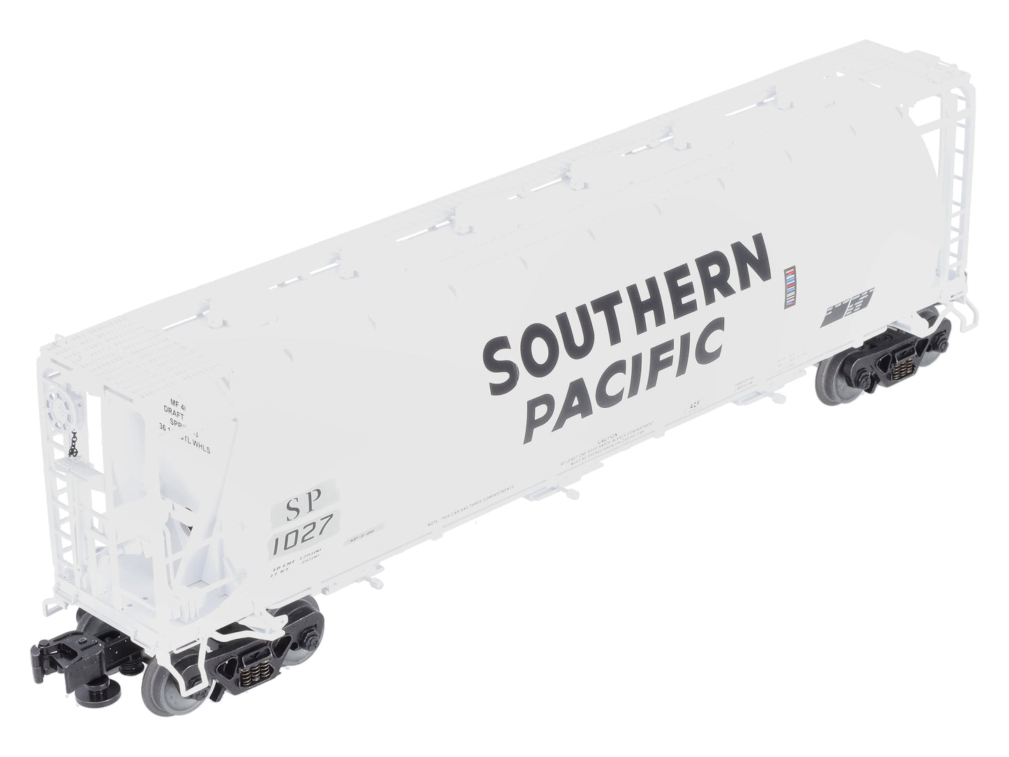 Lionel 6-84927 O Southern Pacific Cylindrical Hopper #1027