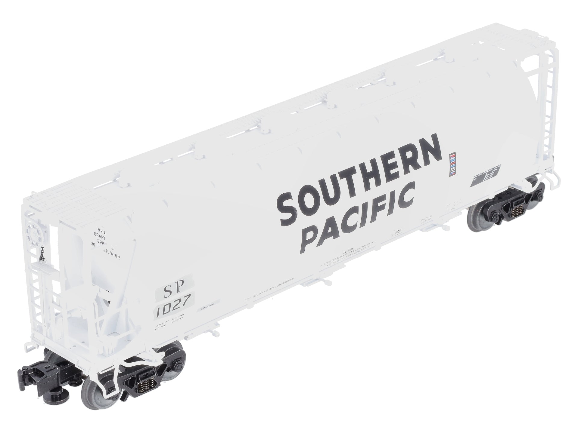 Lionel 6-84927 O Southern Pacific Cylindrical Hopper #1027