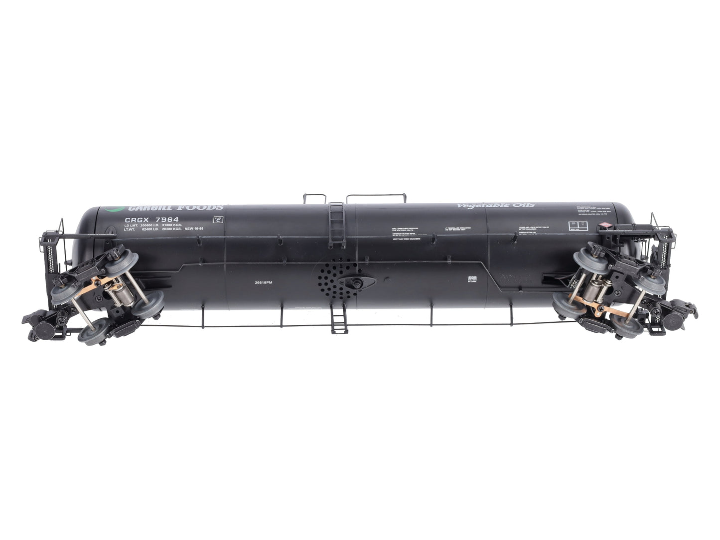 Lionel 6-85086 O Cargil Foods 30K Tank Car Car with Freight Sounds #7964