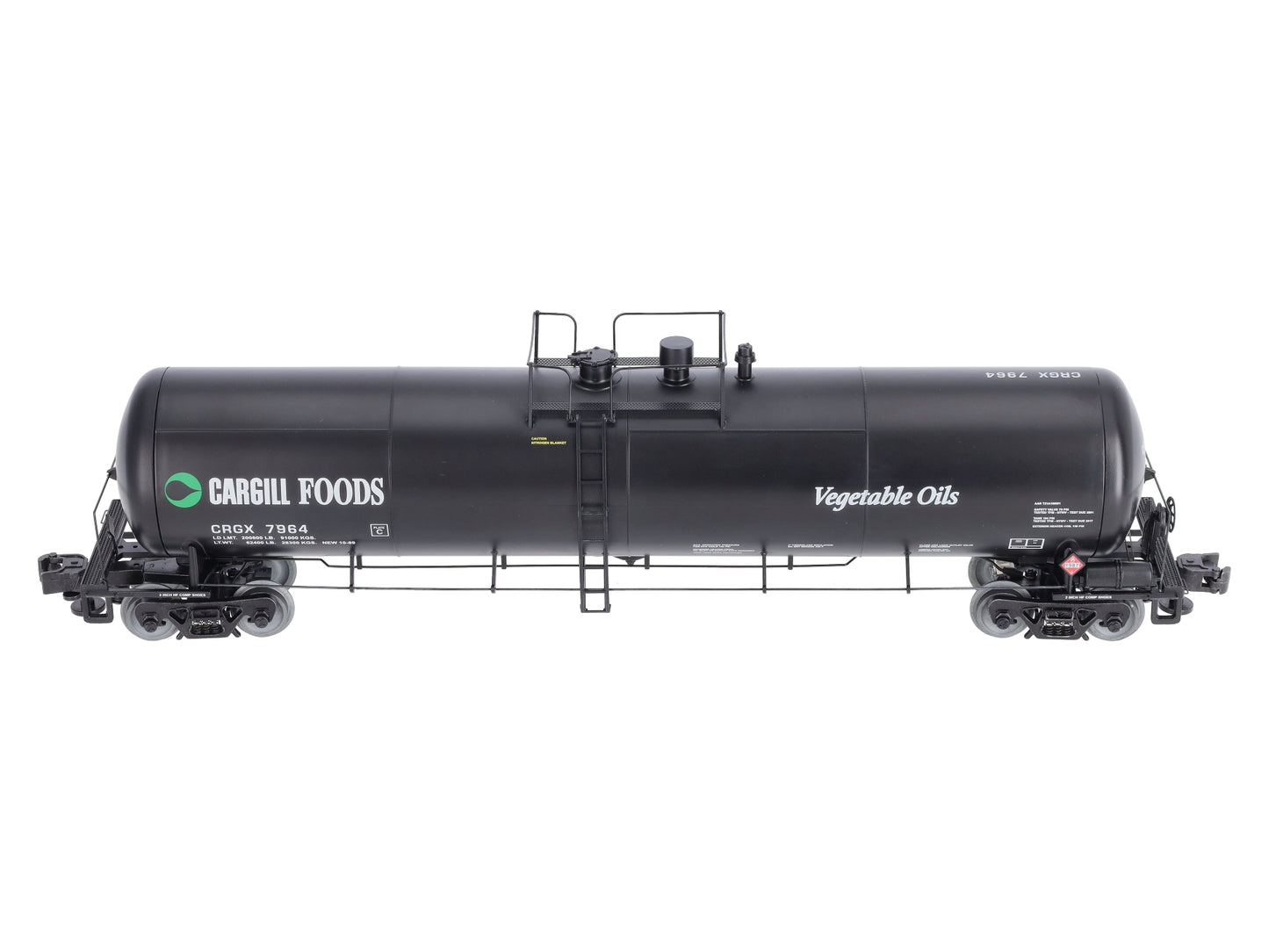 Lionel 6-85086 O Cargil Foods 30K Tank Car Car with Freight Sounds #7964