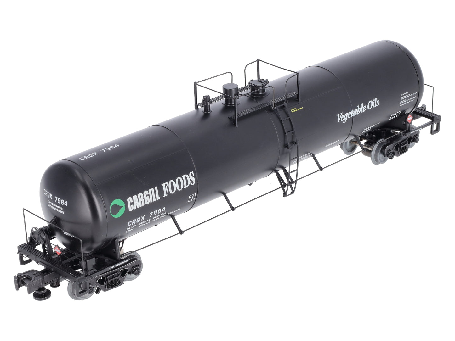Lionel 6-85086 O Cargil Foods 30K Tank Car Car with Freight Sounds #7964