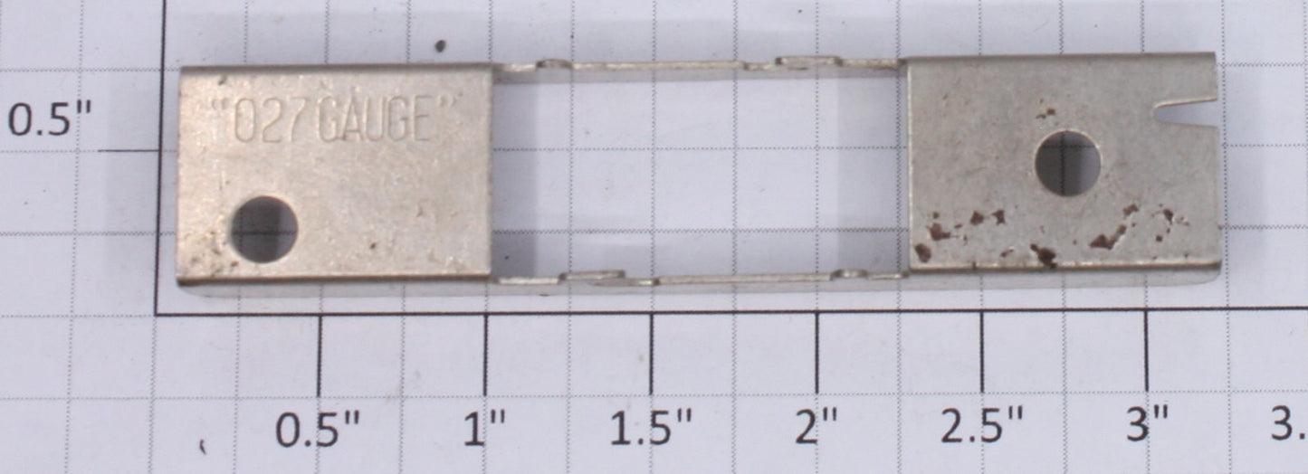 Lionel 3424-85 Zinc "O27" Plated 2-Step Track Trip Actuator Blade