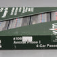 Kato 106-3522 N Scale Amtrak Phase I 4-Car Passenger Set EX/Box