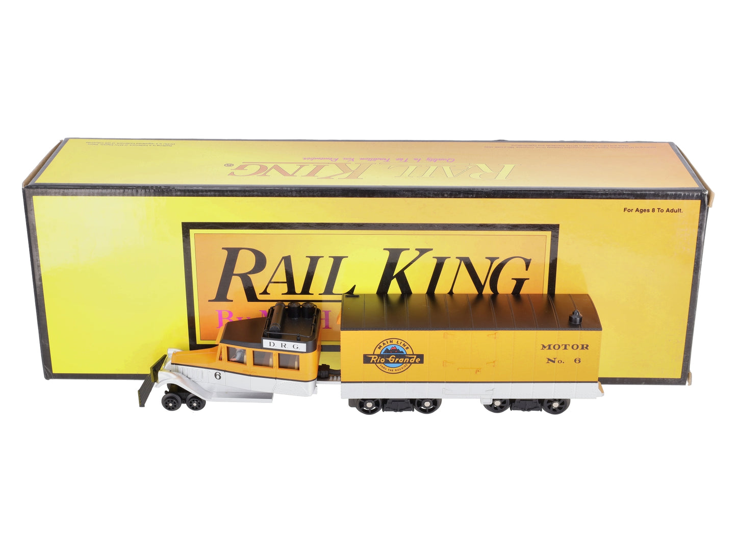 MTH 30-2203-1 O Gauge D&RGW Galloping Goose Diesel Locomotive #6 w/PS.1 LN/Box