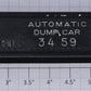 Lionel 3459-21 Black #3459 Automatic Dump Car Tray