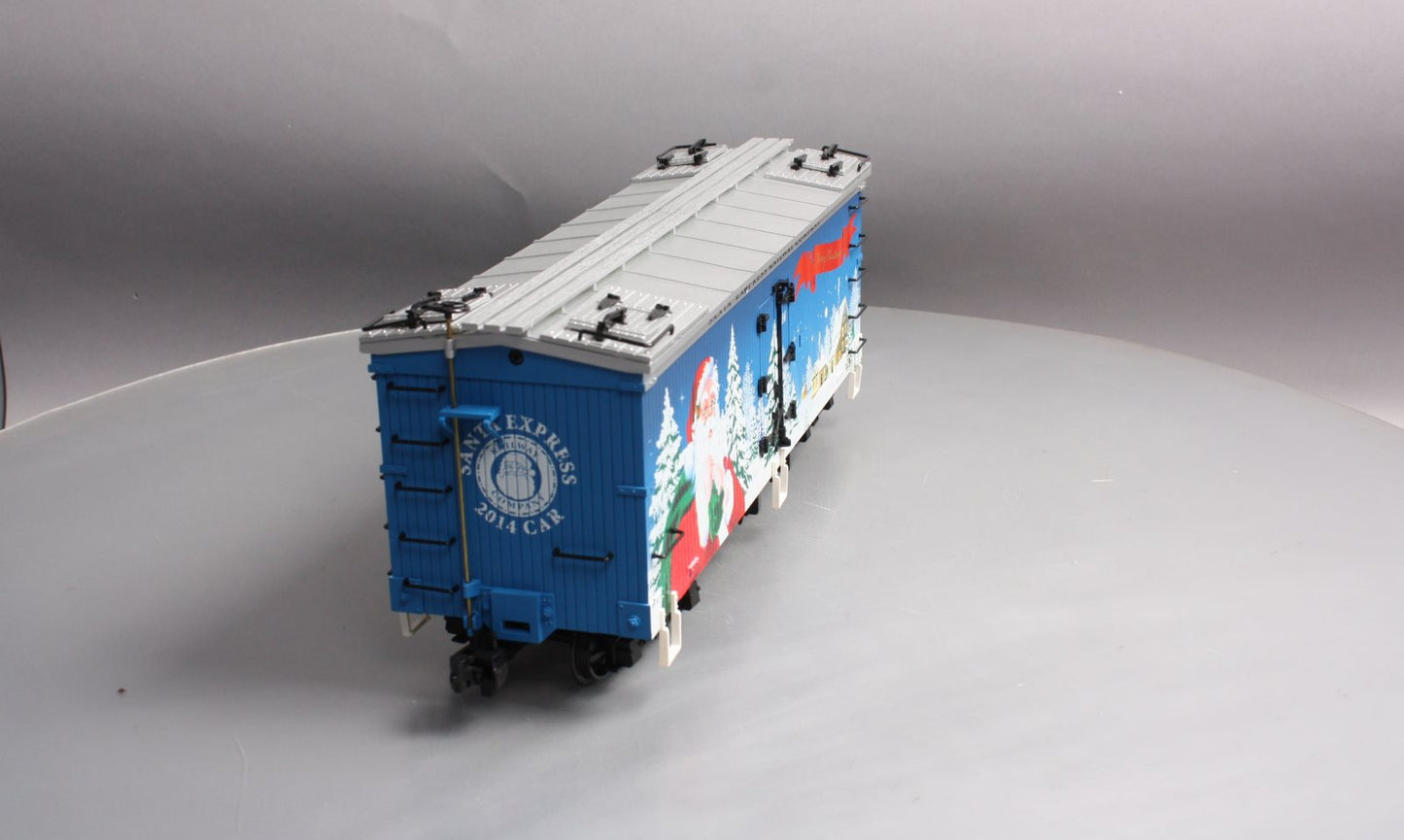 USA Trains R13032 G Christmas 2014 Refrigerator Car (Plastic Wheels)