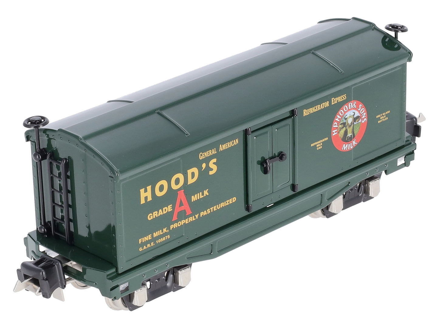 MTH 11-70064 O Gauge Tinplate Hoods Dairy 2814R Refrigerator Car