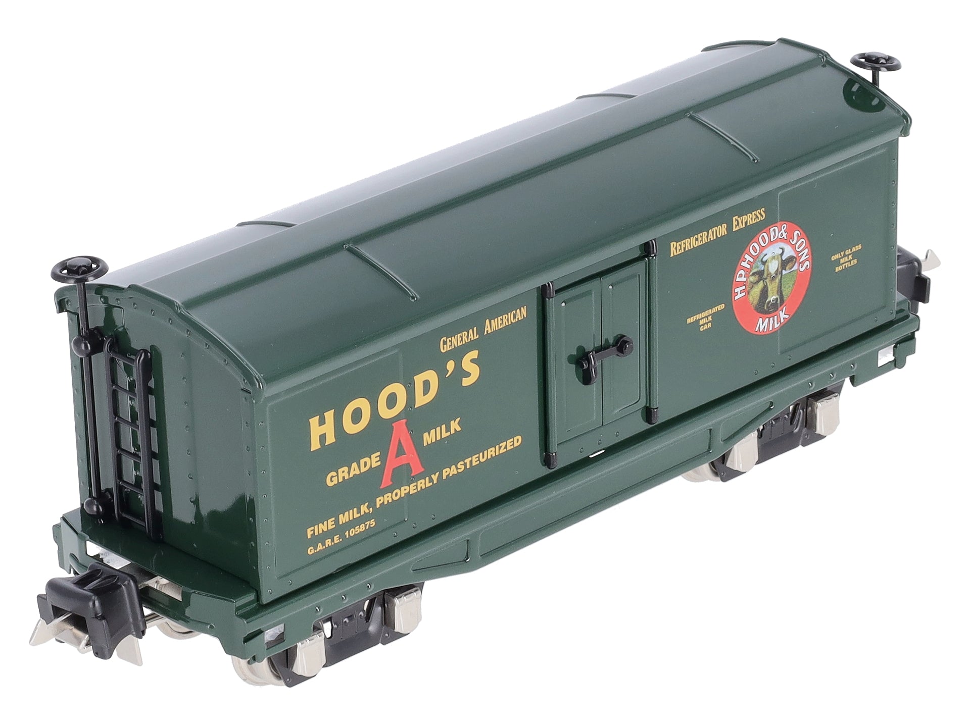 MTH 11-70064 O Gauge Tinplate Hoods Dairy 2814R Refrigerator Car