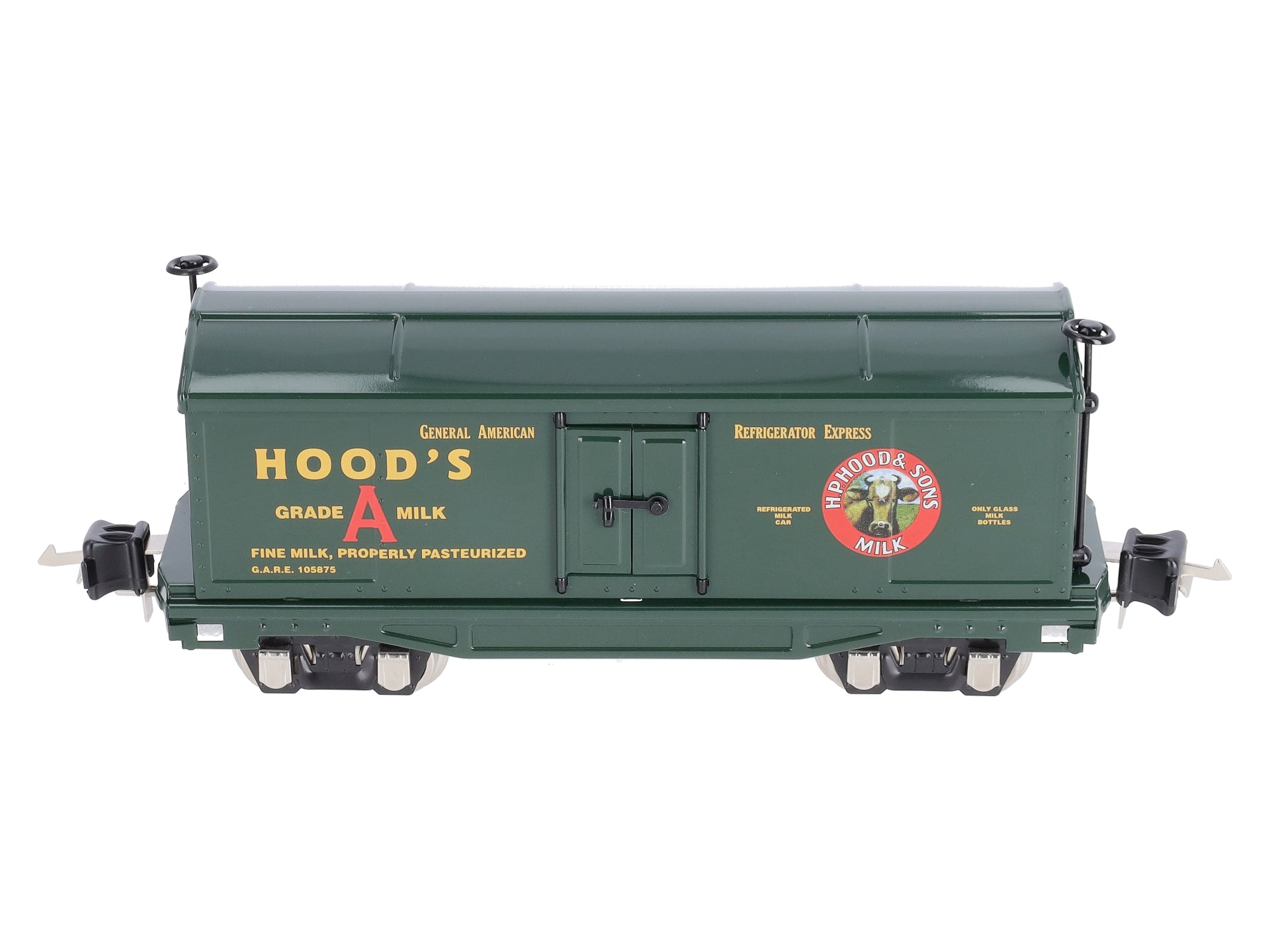MTH 11-70064 O Gauge Tinplate Hoods Dairy 2814R Refrigerator Car