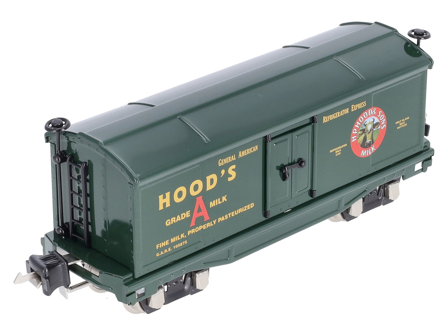 MTH 11-70064 O Gauge Tinplate Hoods Dairy 2814R Refrigerator Car