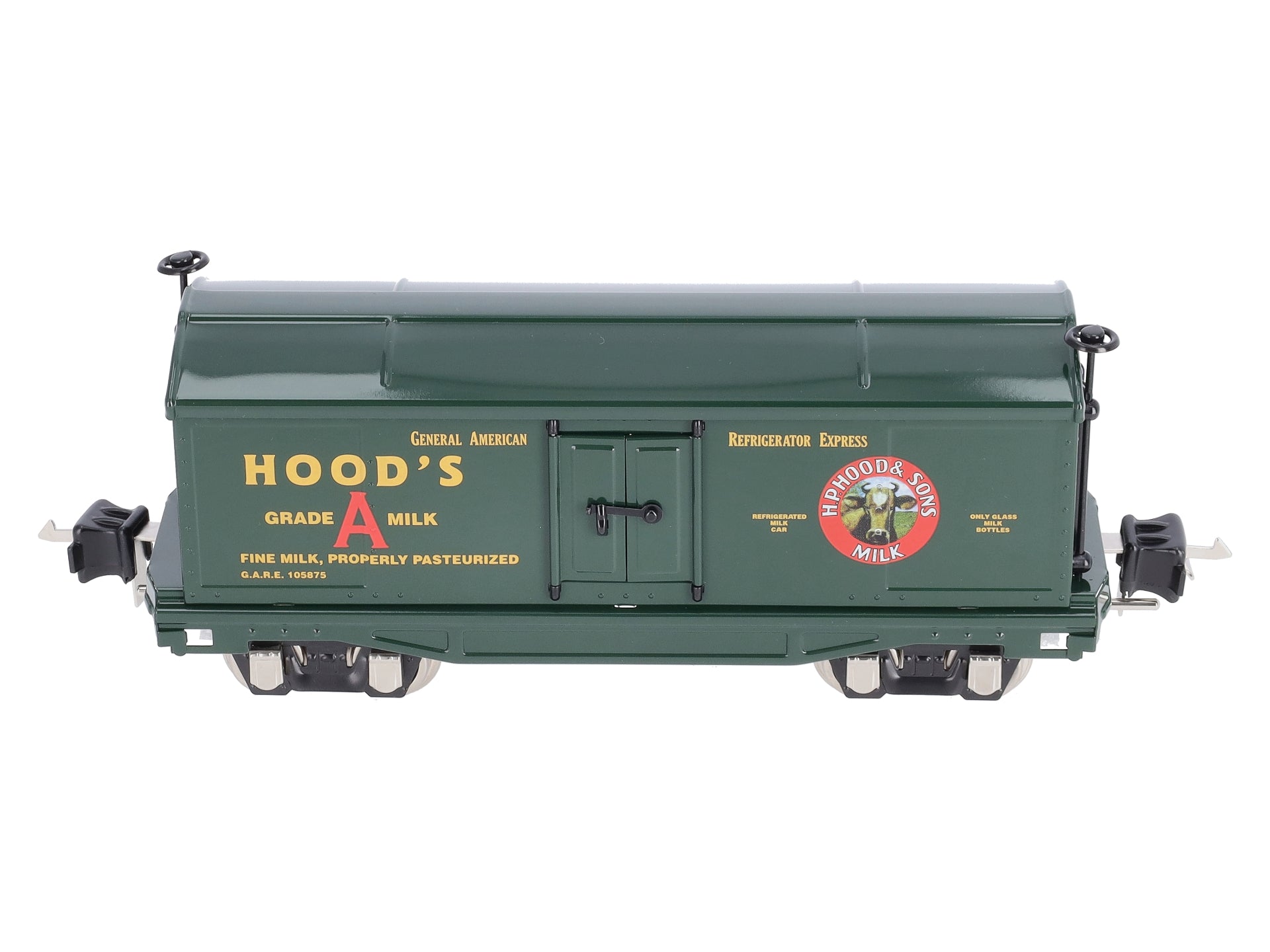 MTH 11-70064 O Gauge Tinplate Hoods Dairy 2814R Refrigerator Car