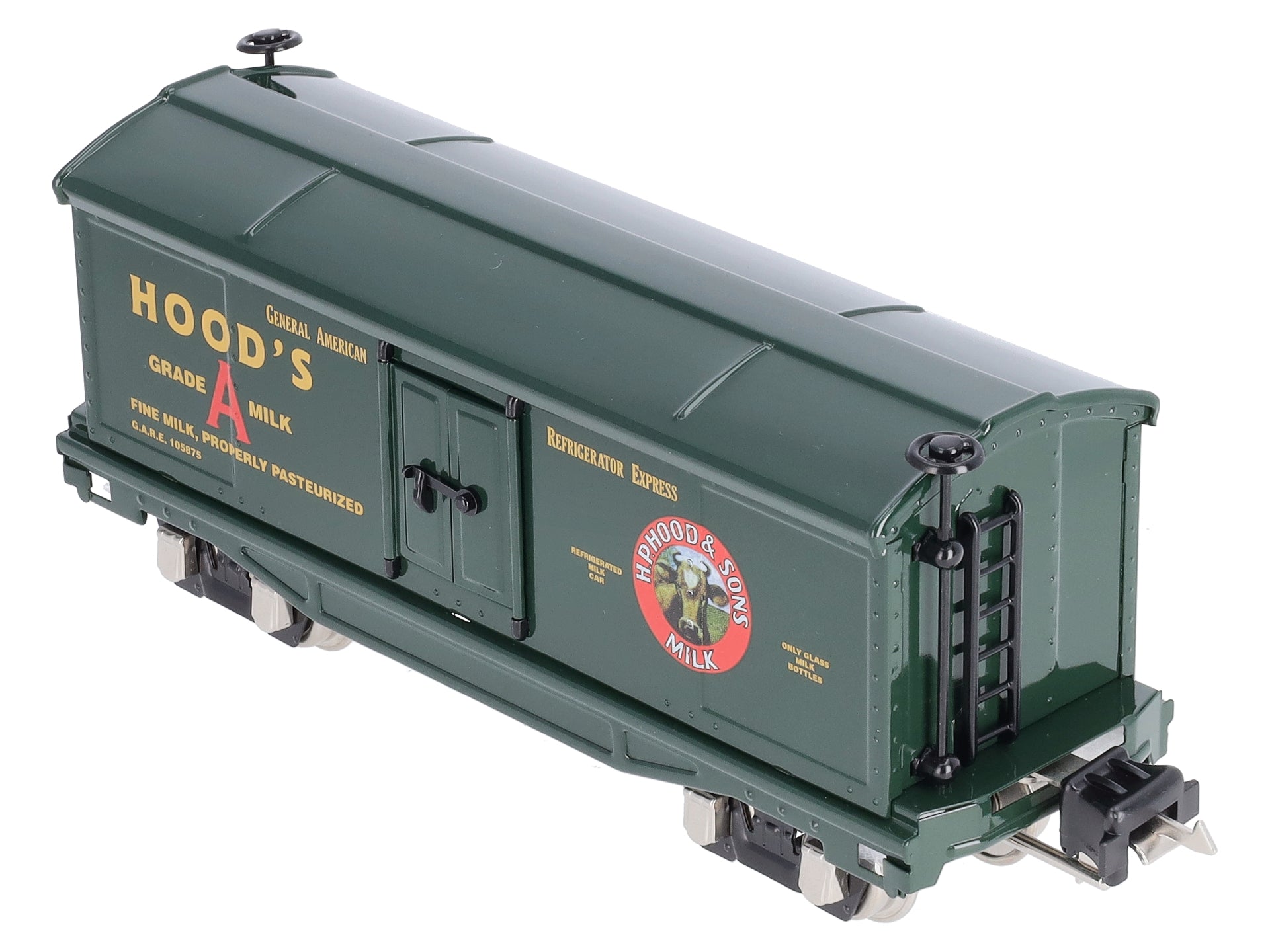 MTH 11-70064 O Gauge Tinplate Hoods Dairy 2814R Refrigerator Car