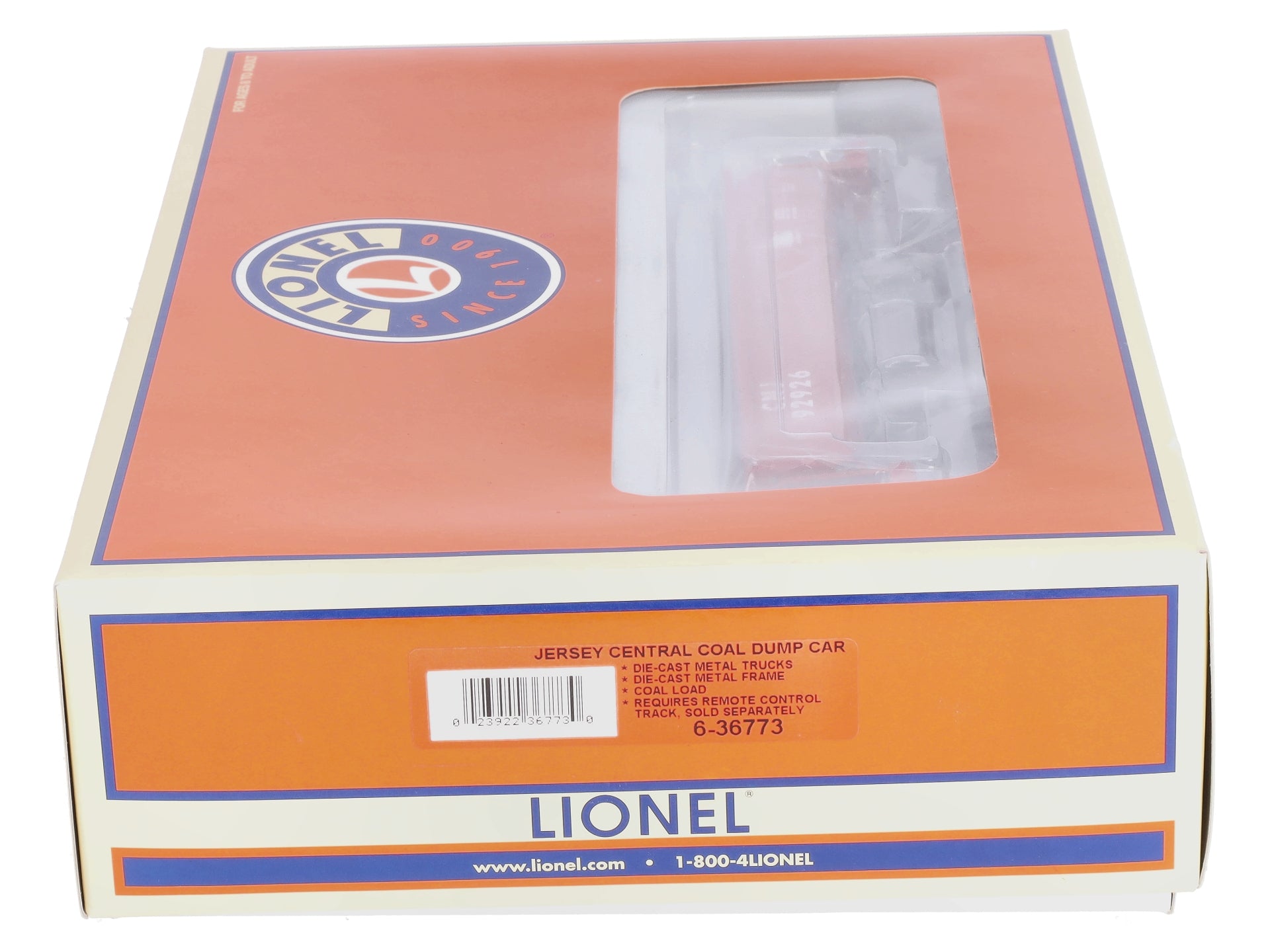 Lionel 6-36773 O Gauge Jersey Central Coal Dump Car LN/Box