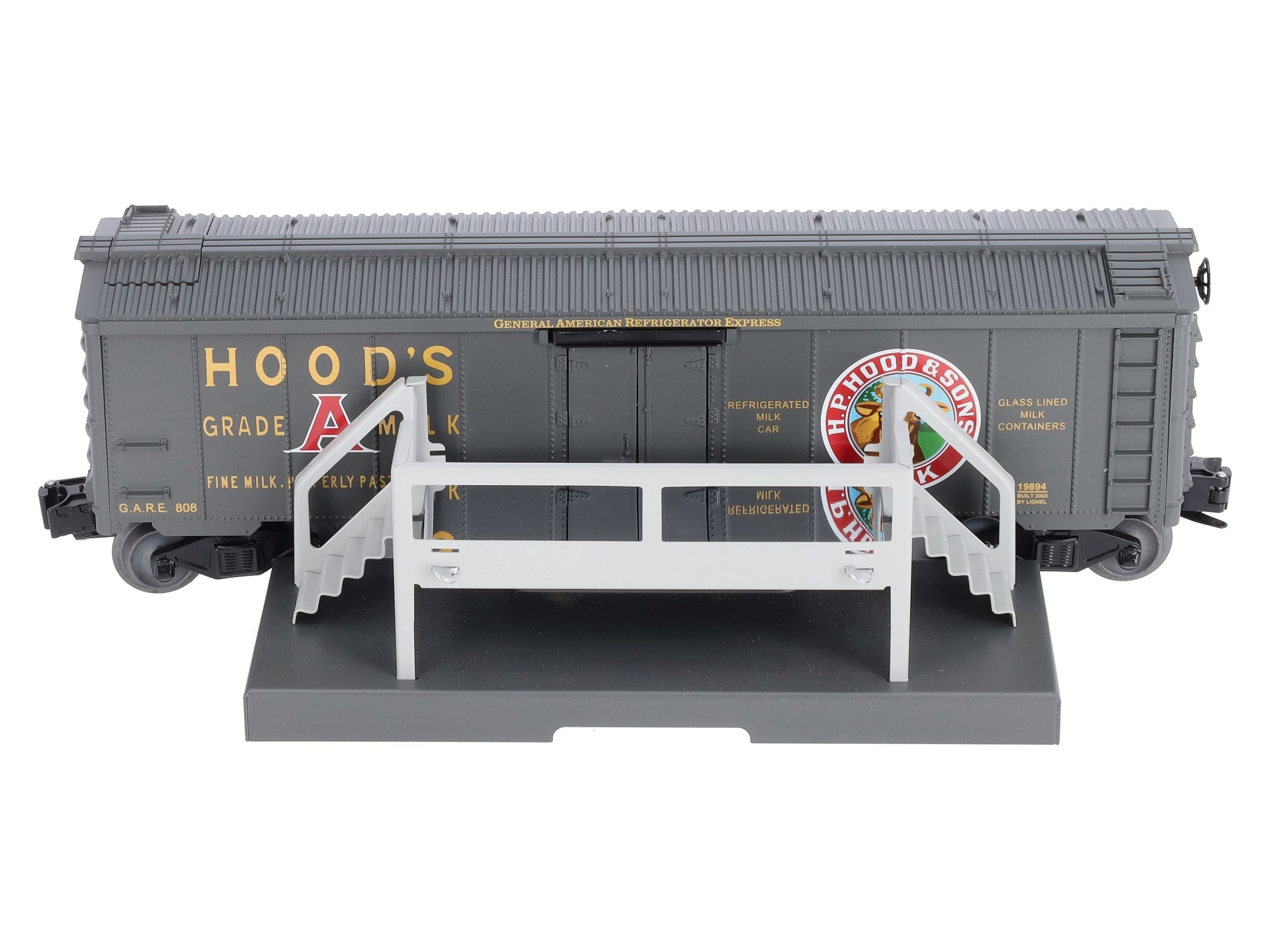 Lionel 6-19894 O Gauge Hood's Operating Milk Car NIB