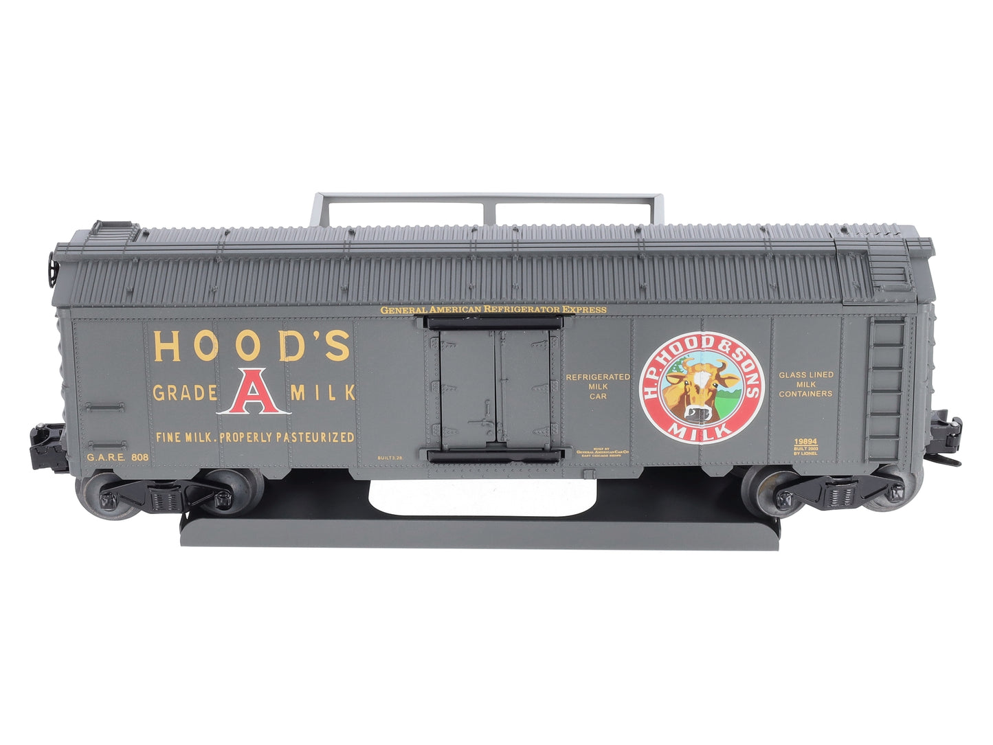 Lionel 6-19894 O Gauge Hood's Operating Milk Car NIB