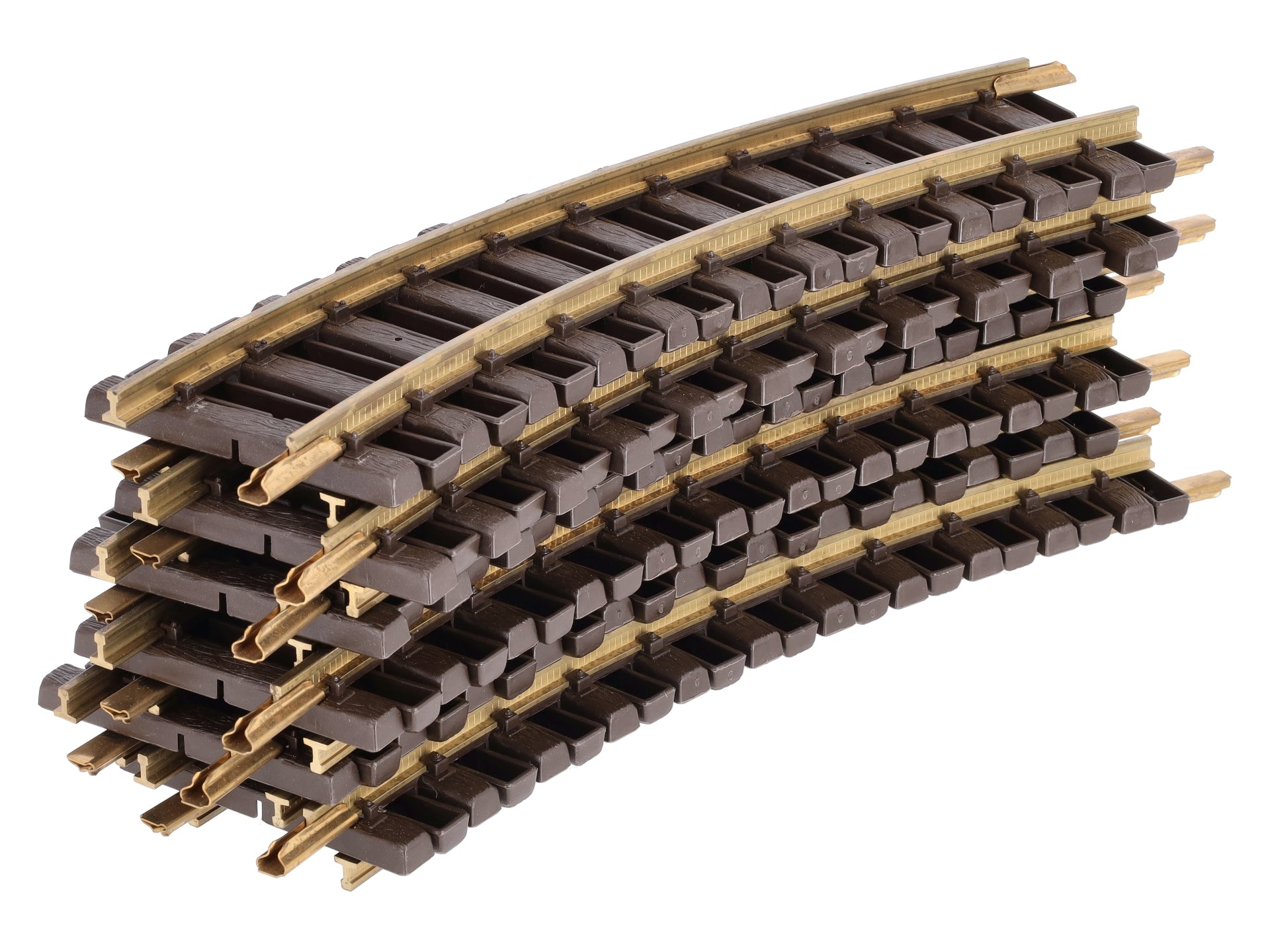 LGB 1100 G Scale 30 Degree Curved Track Sections (12) EX/Box
