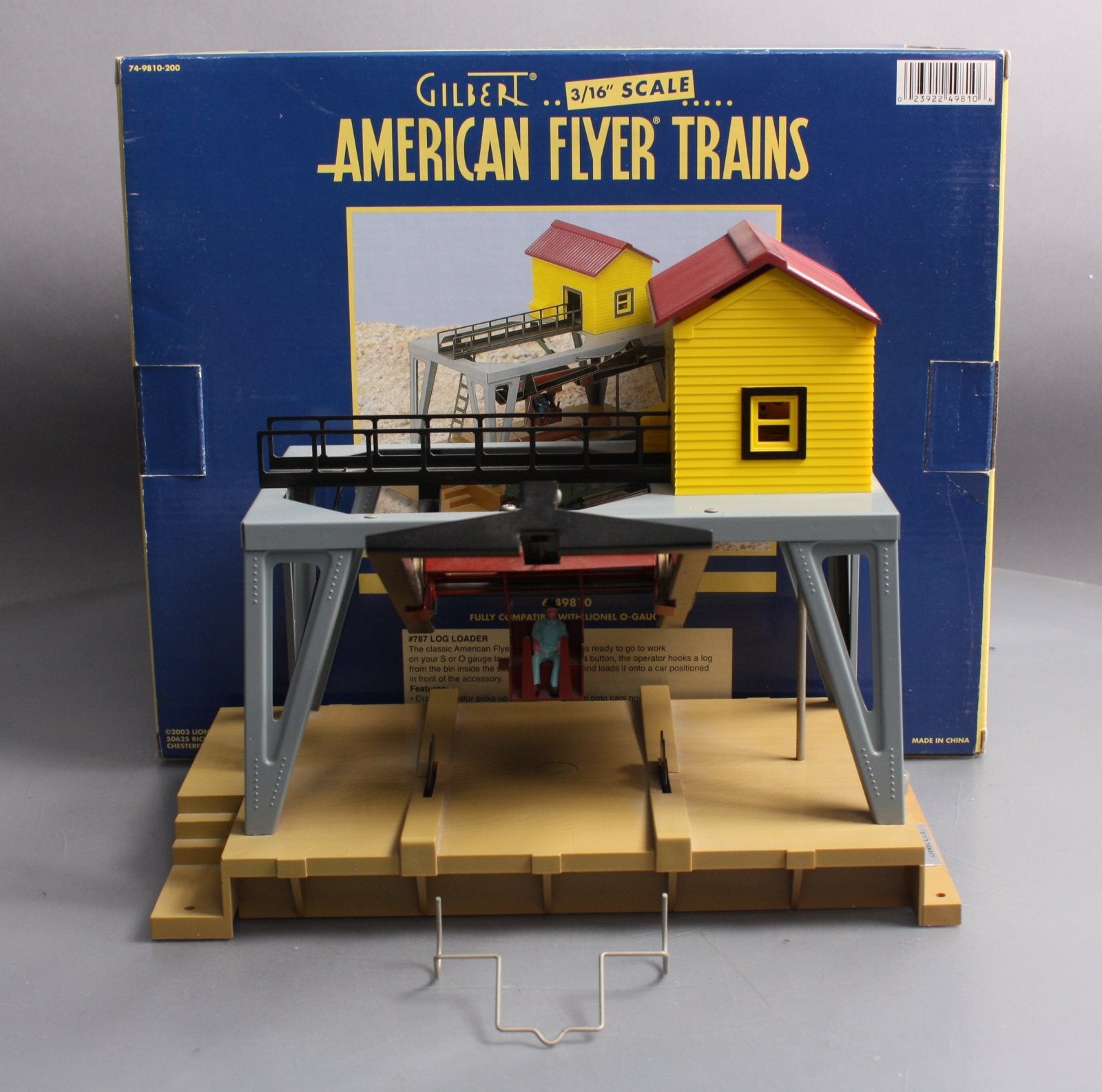 American Flyer 6-49810 S Scale #787 Log Loader LN/Box