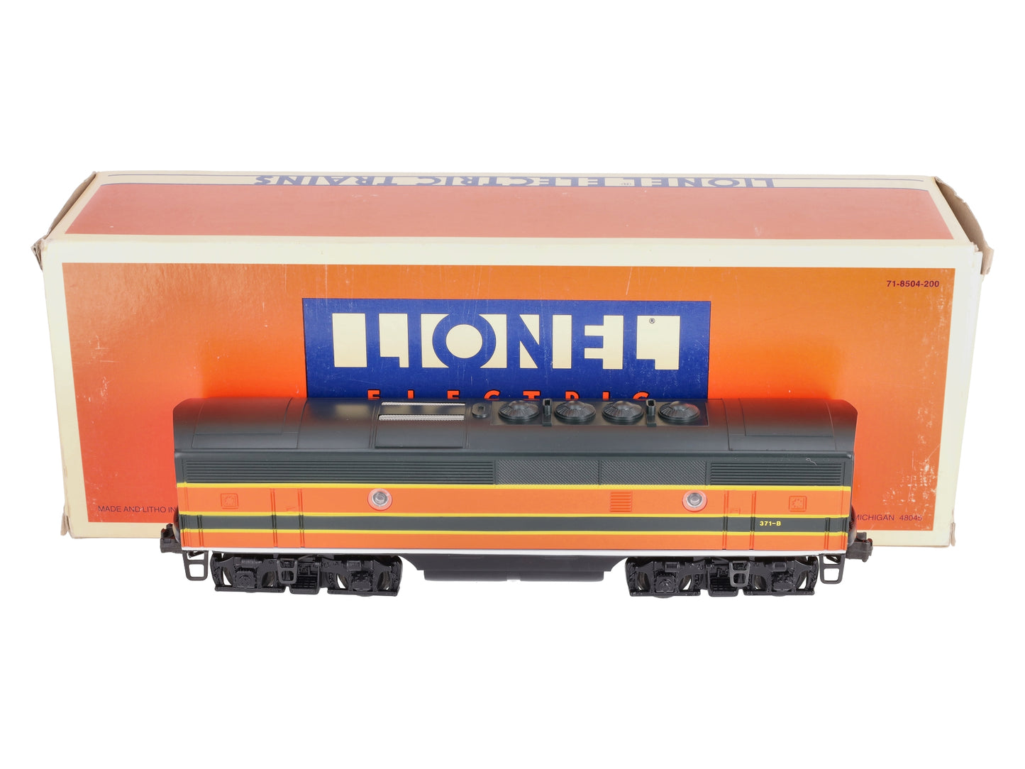 Lionel 6-18108 O Gauge Great Northern F3 B-Unit Dummy Diesel #371-B LN/Box