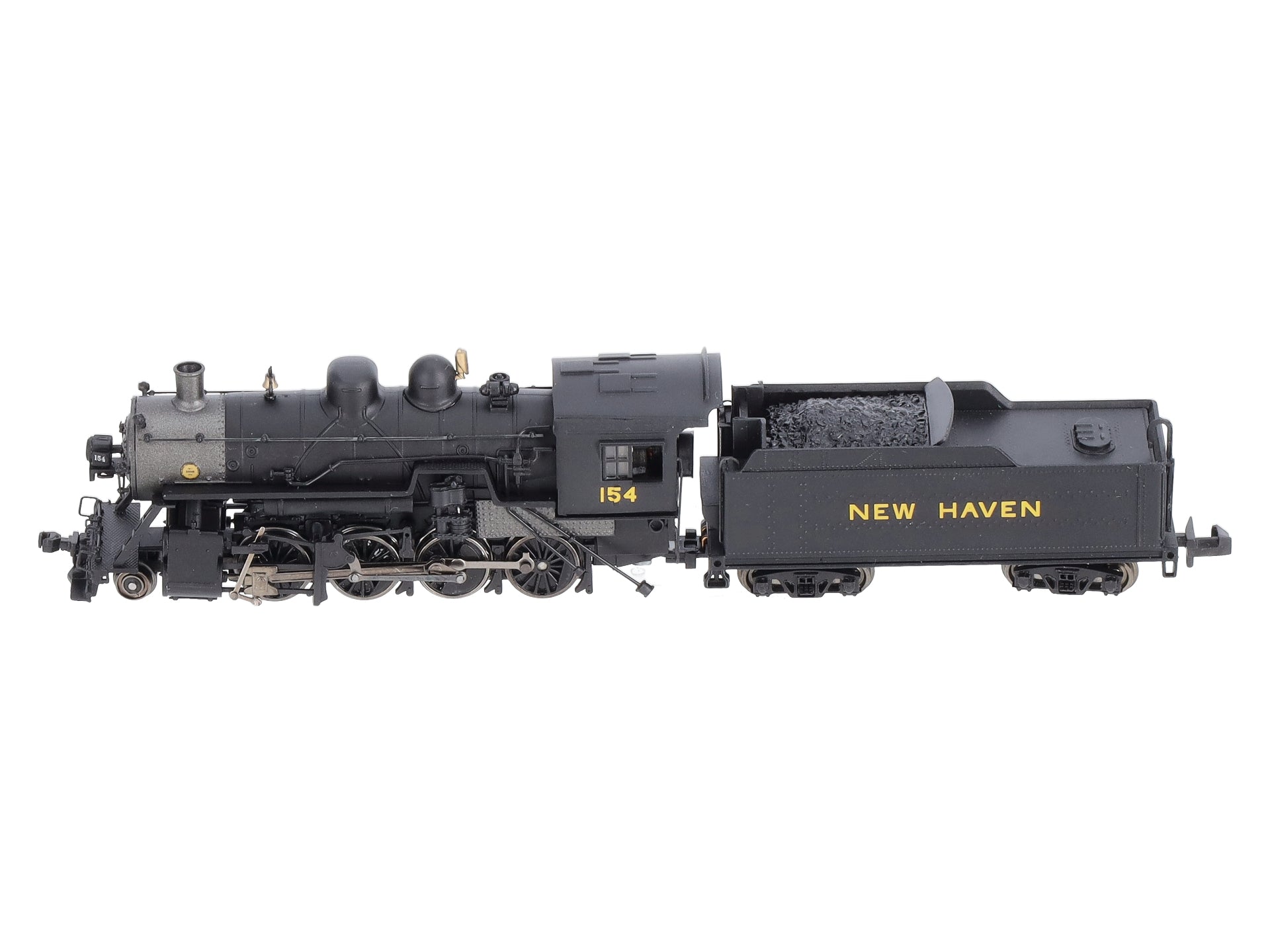 Nゲージ Bachmann Steam Locomotive Bachmann 81168 N Scale New Haven 2-8-0 Locomotive & Tender #154