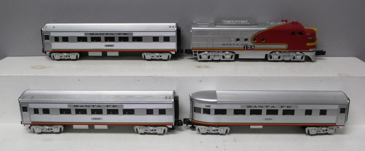 Lionel 6-30001 O Gauge Santa Fe El Capitan Diesel Passenger Train Set
