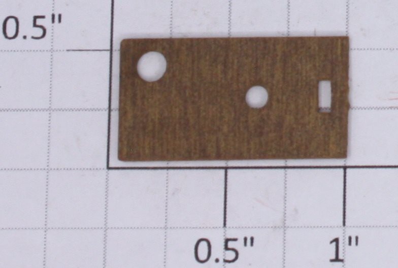 Lionel 259E-8X Fiber E-Unit Switch Plate