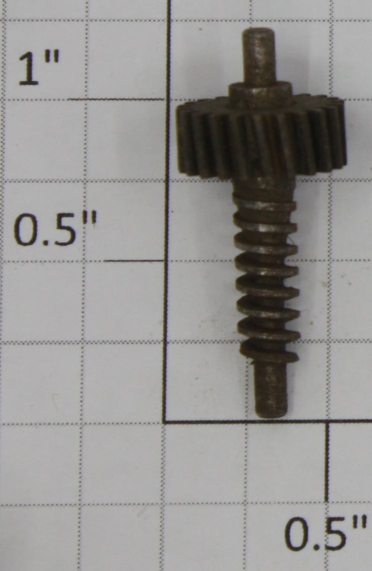 Lionel 364M-6 Worm Shaft & Gear Assembly