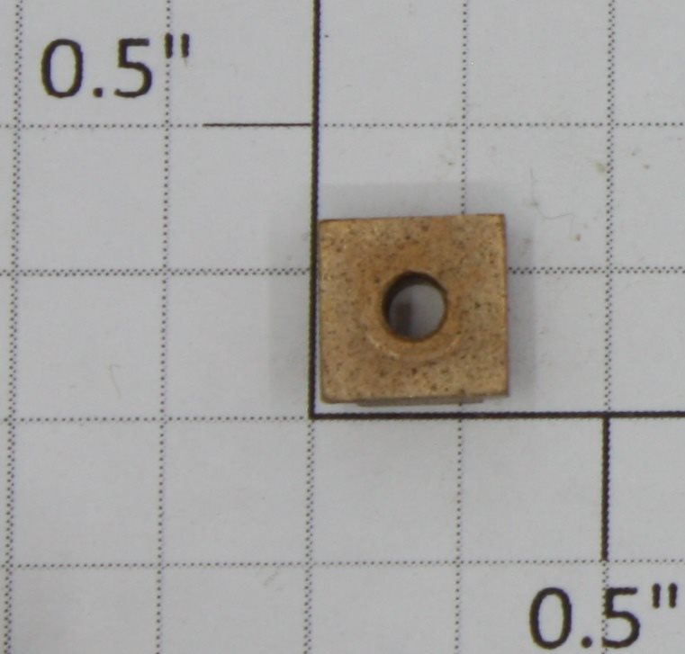 Lionel 364M-20 Motor Worm Shaft Square Bearing