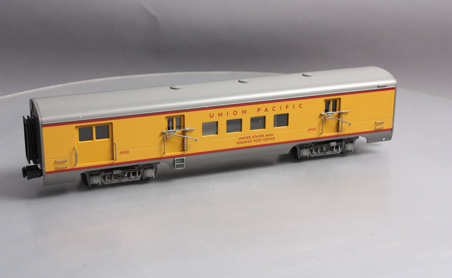 K-Line K4690-15902 O Gauge Union Pacific US Mail 15" Aluminum RPO Car #5902 LN/Box