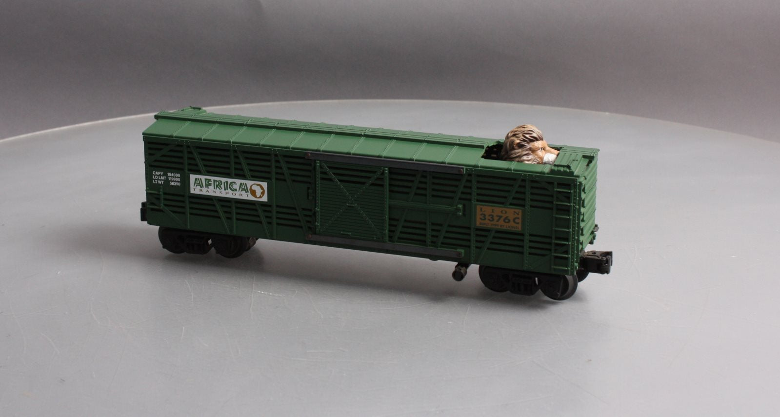 Lionel 6-19850 O Gauge Lion Railsounds Animal Car