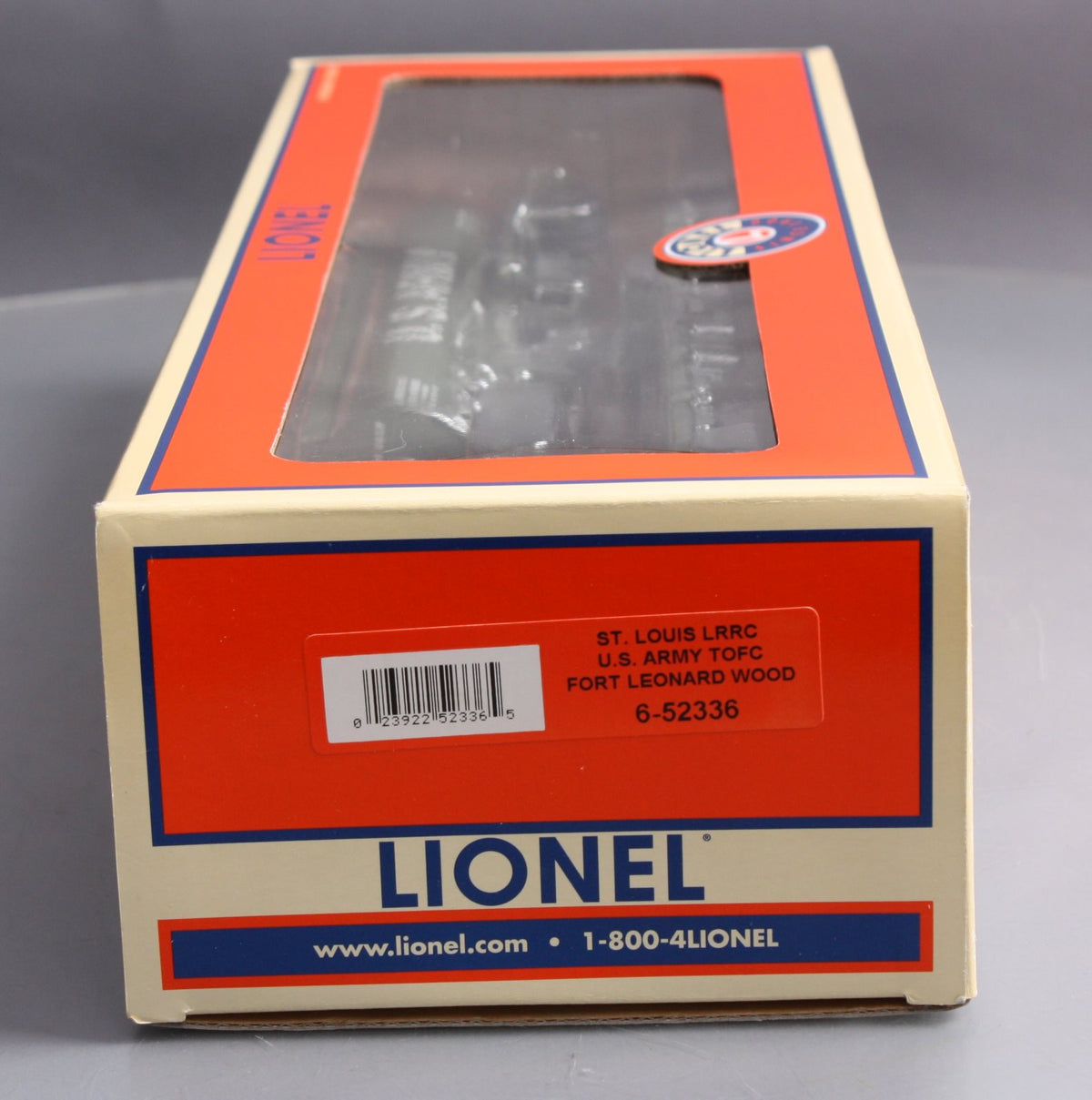 Lionel 6-52336 O Gauge Ft. Leaonard Wood Flatcar w/Truck LN/Box