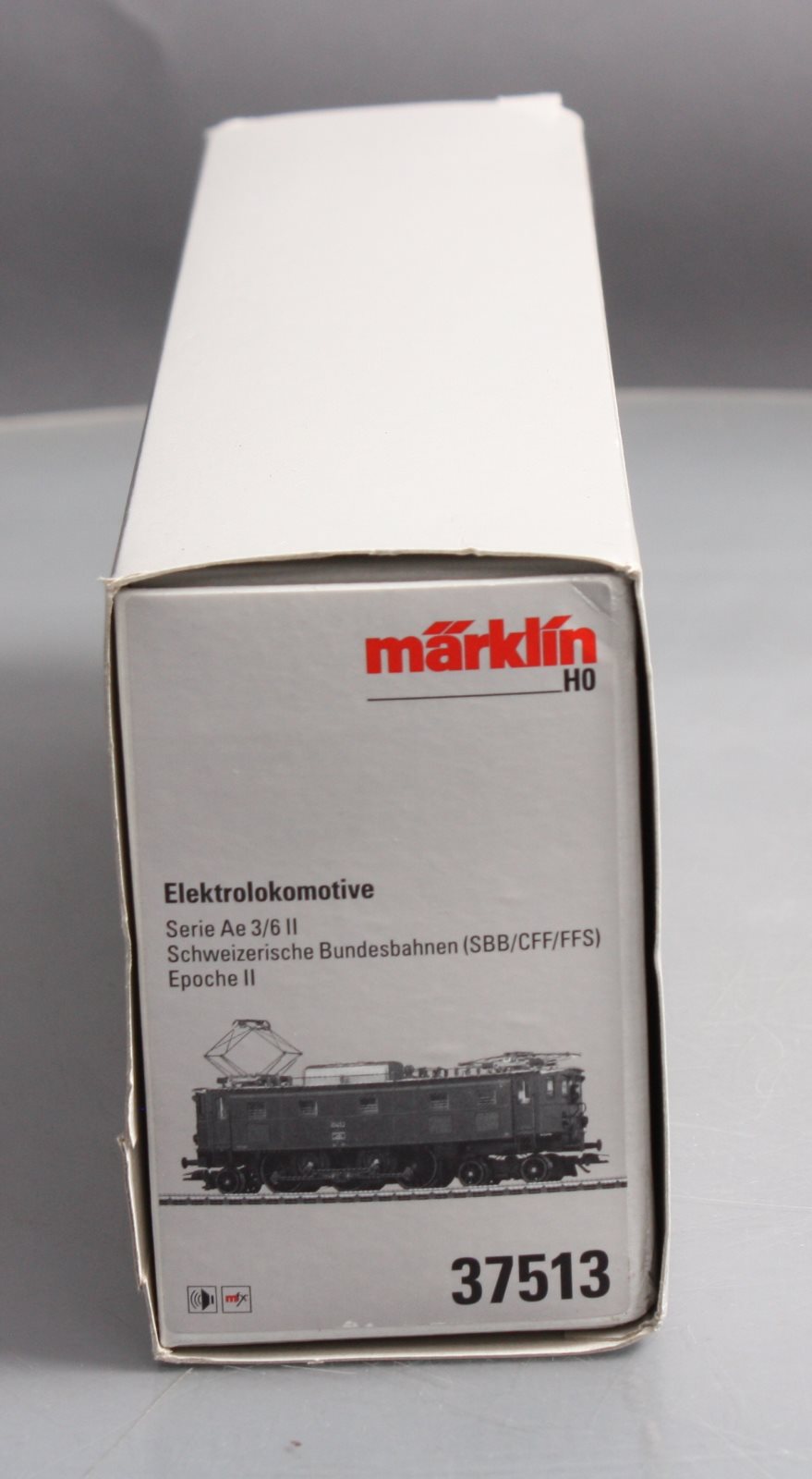 Marklin 37513 Ae 3/6 II Electric Locomotive with Sound SBB