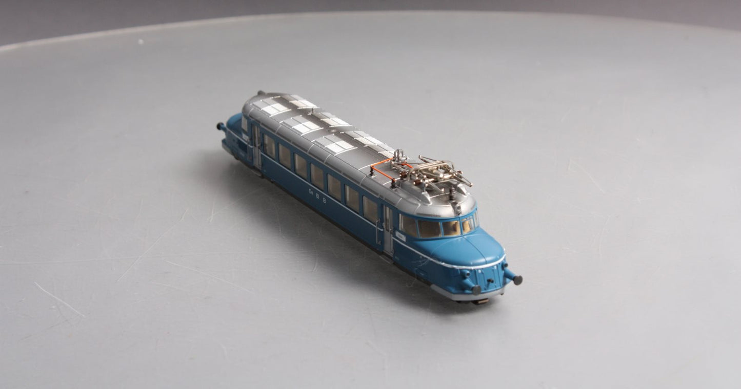 Marklin 37867 HO OeBB Class RBe 2/4 Blauer Pfeil/Blue Arrow Electric Railcar