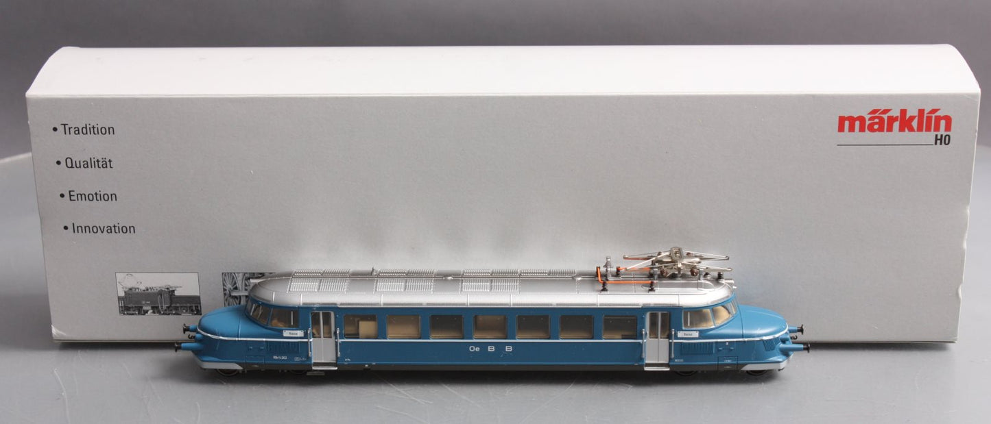 Marklin 37867 HO OeBB Class RBe 2/4 Blauer Pfeil/Blue Arrow Electric Railcar