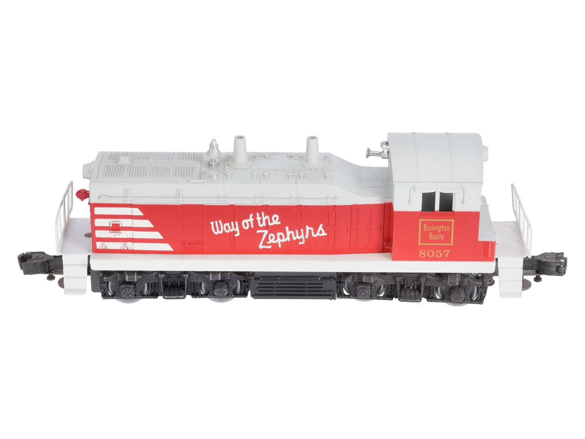 Lionel 6-8057 O Gauge Burlington SW1 Switcher #8057 NIB