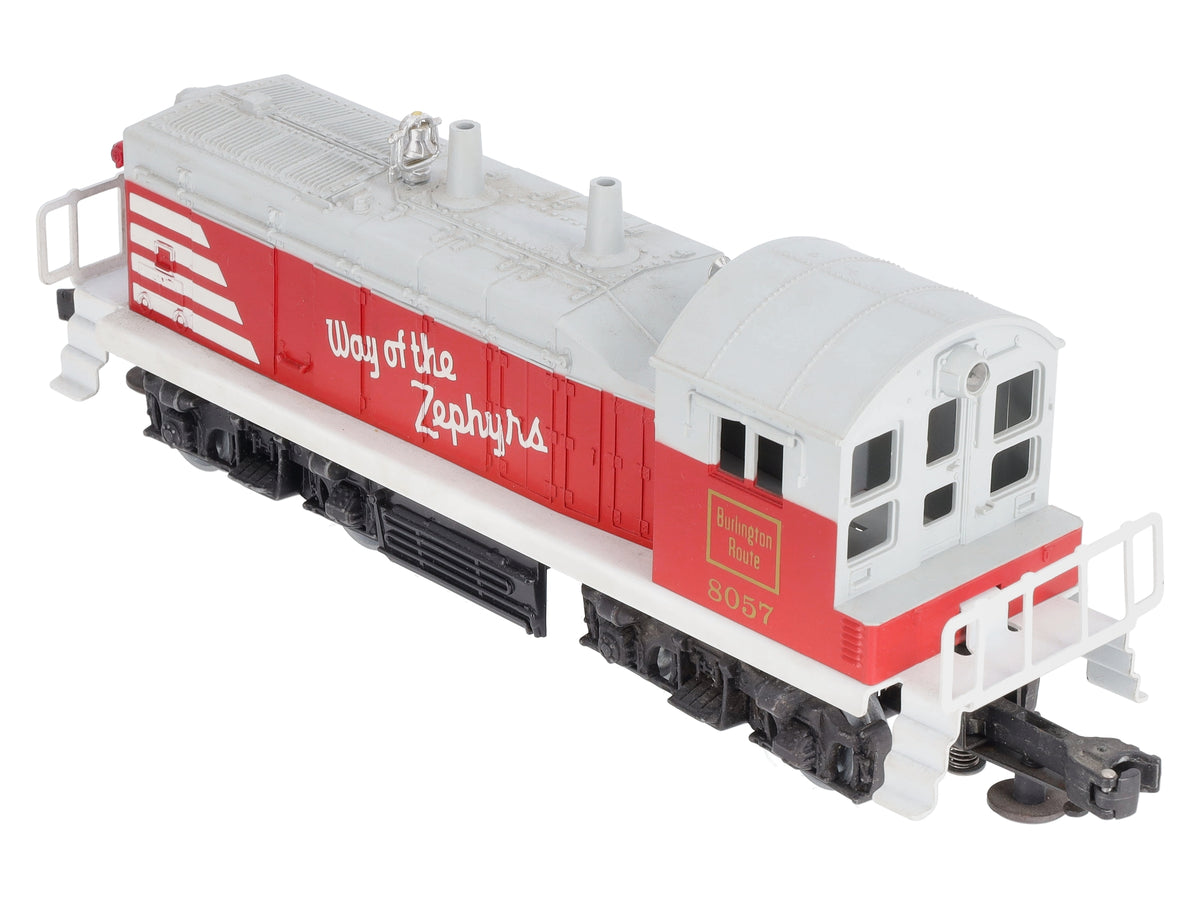 Lionel 6-8057 O Gauge Burlington SW1 Switcher #8057 NIB