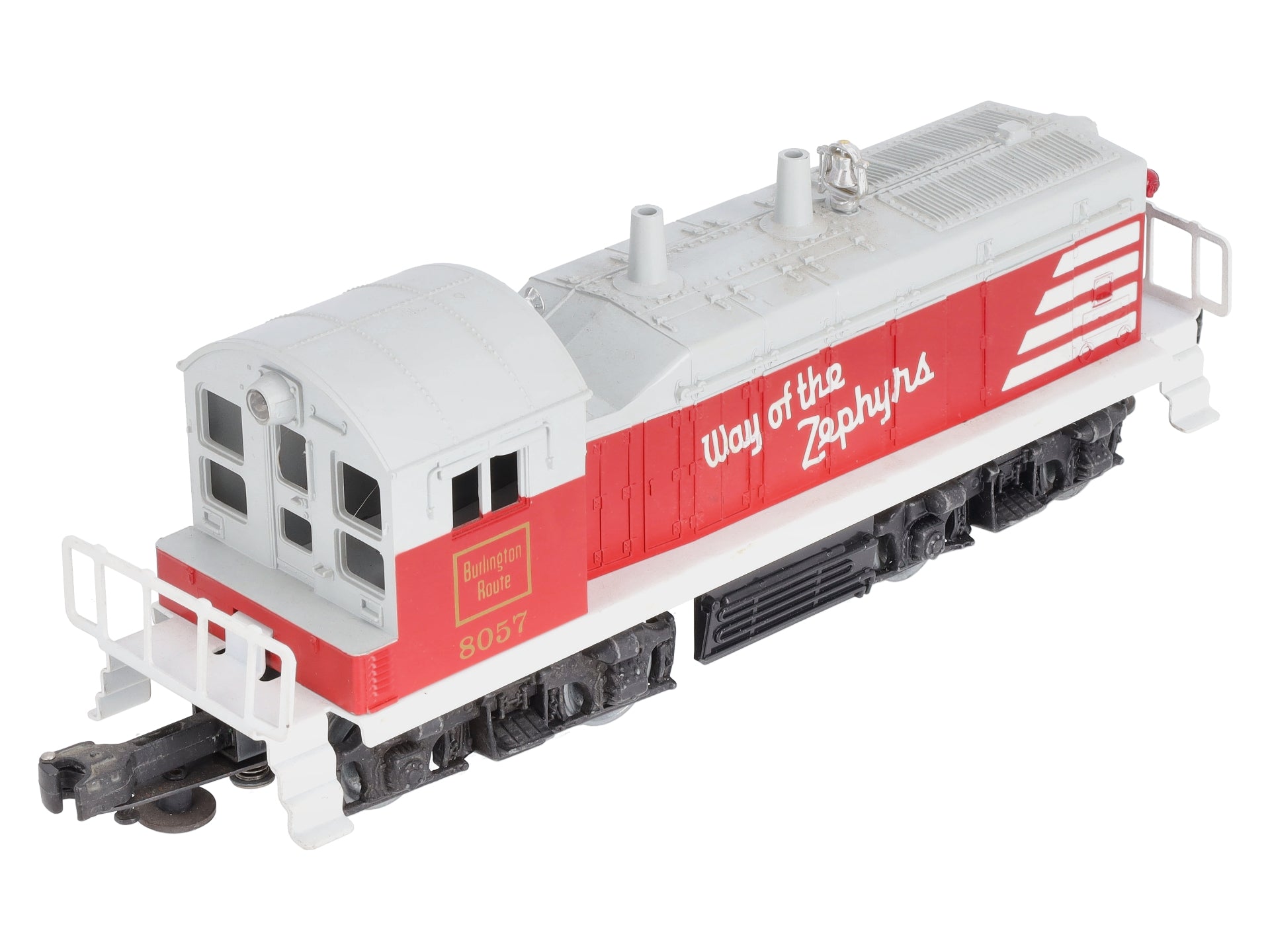 Lionel 6-8057 O Gauge Burlington SW1 Switcher #8057 EX/Box