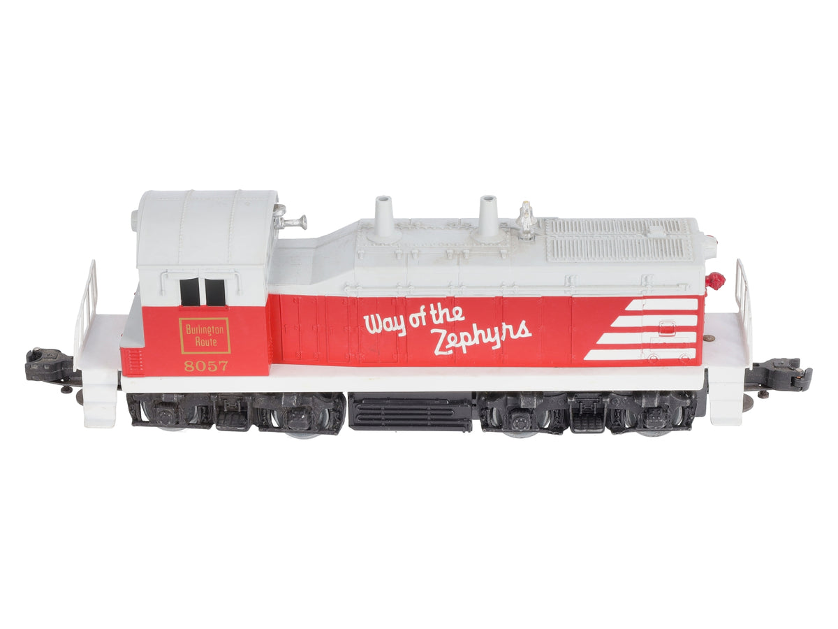 Lionel 6-8057 O Gauge Burlington SW1 Switcher #8057 NIB