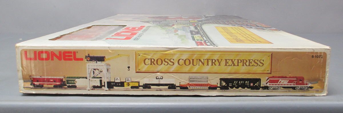 Lionel 6-1072 O Cross Country Express Diesel Freight Set LN/Box