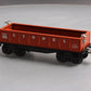 MTH 11-70036 O Gauge Lionel Tinplate Red Gondola Car #2652