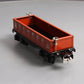 MTH 11-70036 O Gauge Lionel Tinplate Red Gondola Car #2652