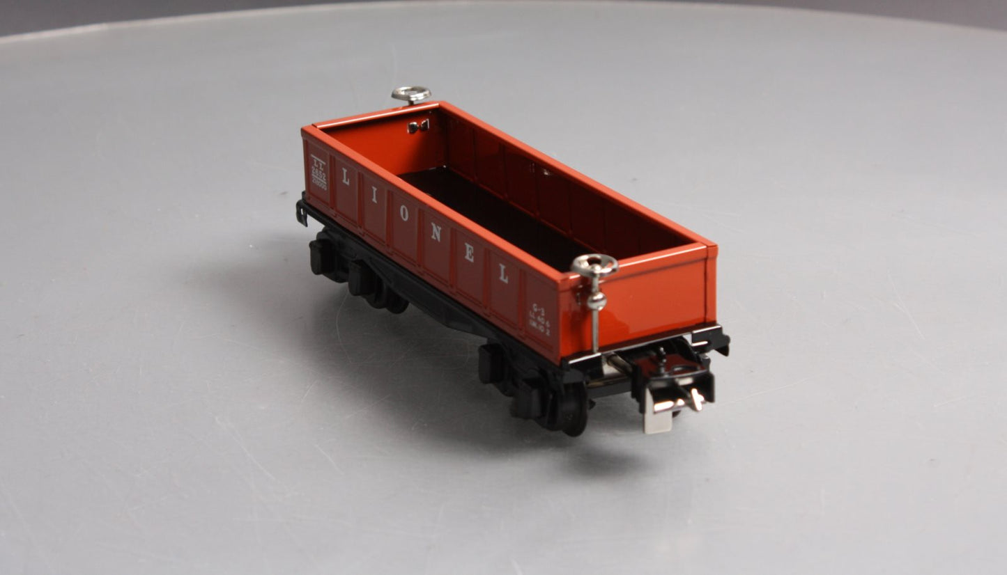 MTH 11-70036 O Gauge Lionel Tinplate Red Gondola Car #2652
