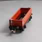 MTH 11-70036 O Gauge Lionel Tinplate Red Gondola Car #2652