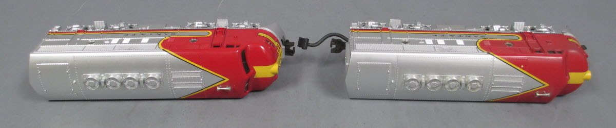 MTH 30-2131-0 O Gauge Santa Fe F-3 AA Diesel Locomotive Set w/ Horn #16/17 LN/Box