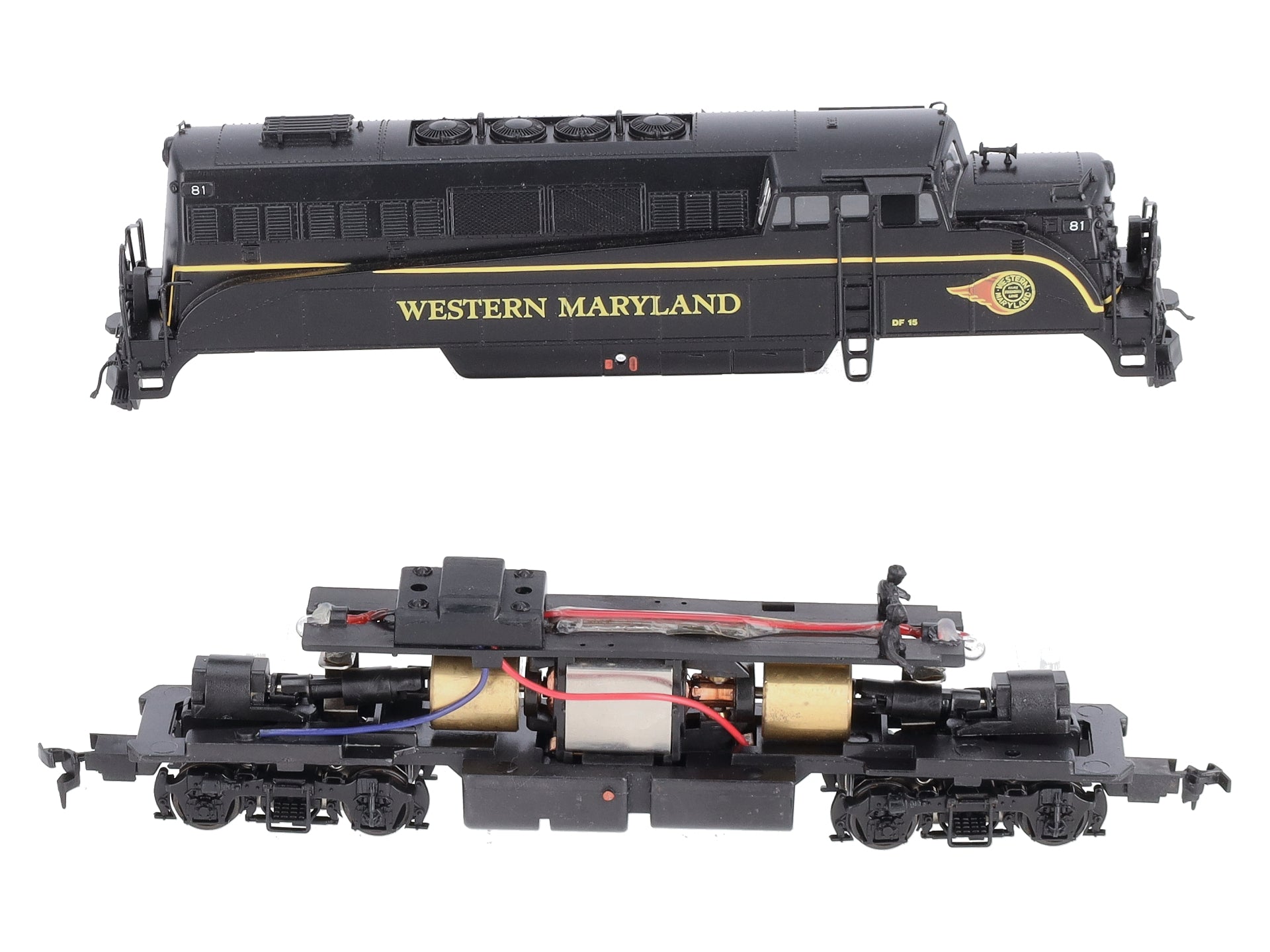 Proto 2000 8697 HO Scale Western Maryland BL2 Diesel Locomotive #81 LN/Box