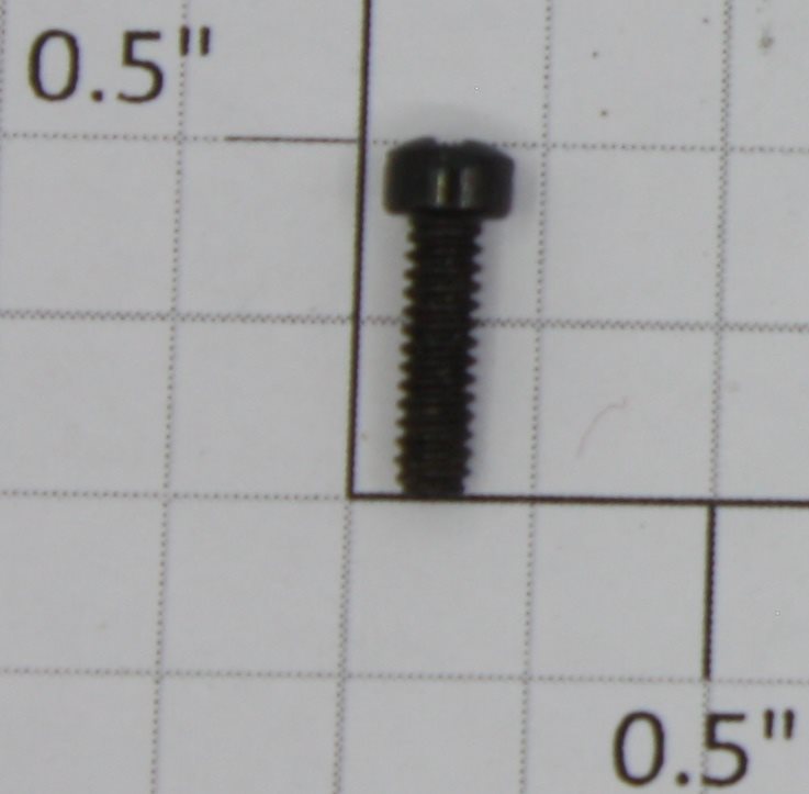 Lionel 8600-49 #4-40x3/8" Black Phillips Fillister Head Boiler Screw #2046