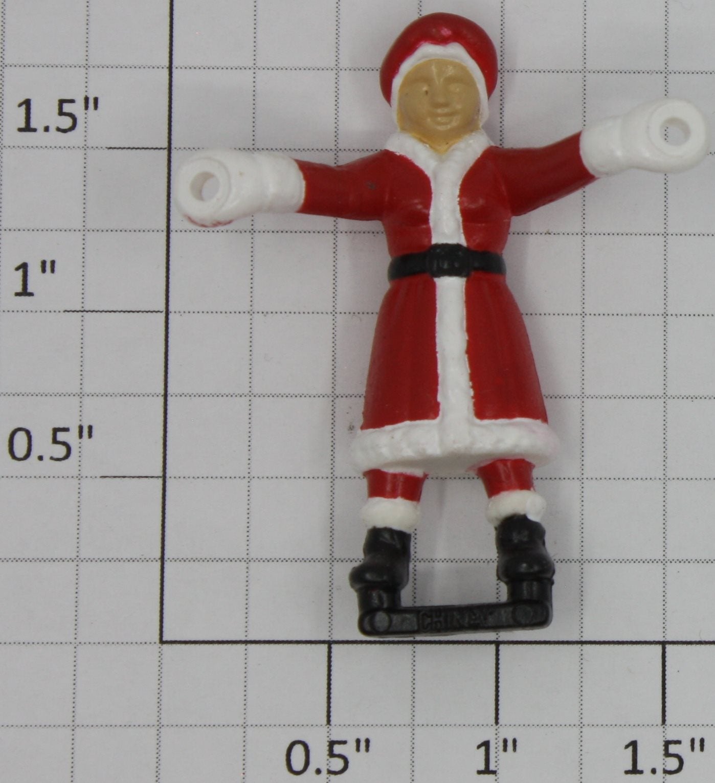 Lionel 18403-51 Rubber Mrs. Santa Claus Hand Car Figure