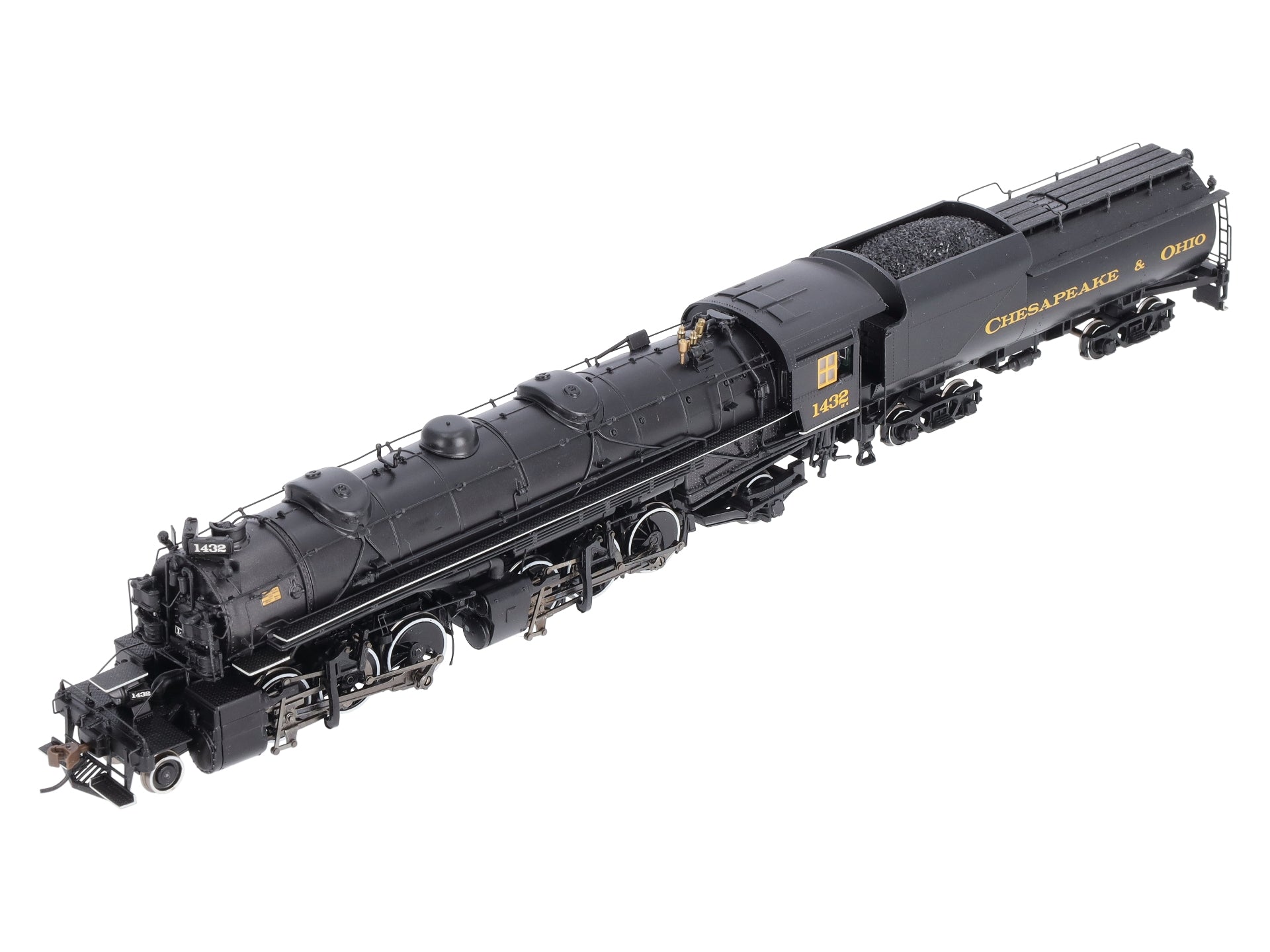Bachmann 84814 HO C&O 2-6-6-2 Steam Loco & Vandy Tender w/DCC & Sound #1432