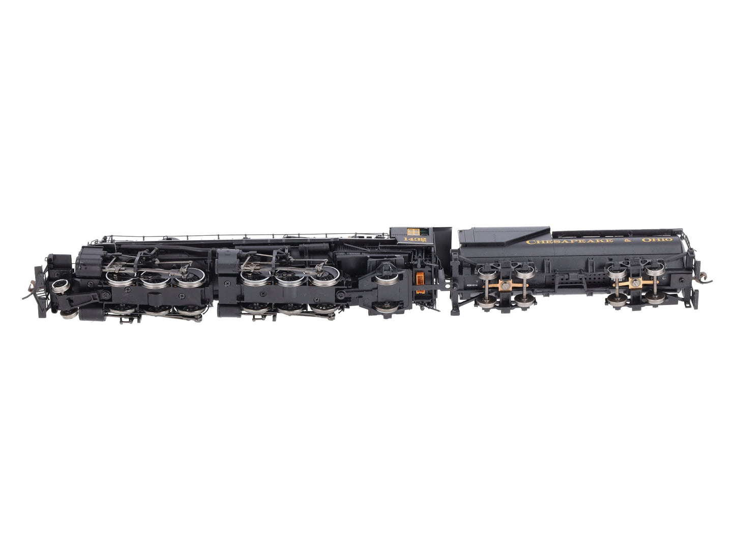 Bachmann 84814 HO C&O 2-6-6-2 Steam Loco & Vandy Tender w/DCC & Sound #1432